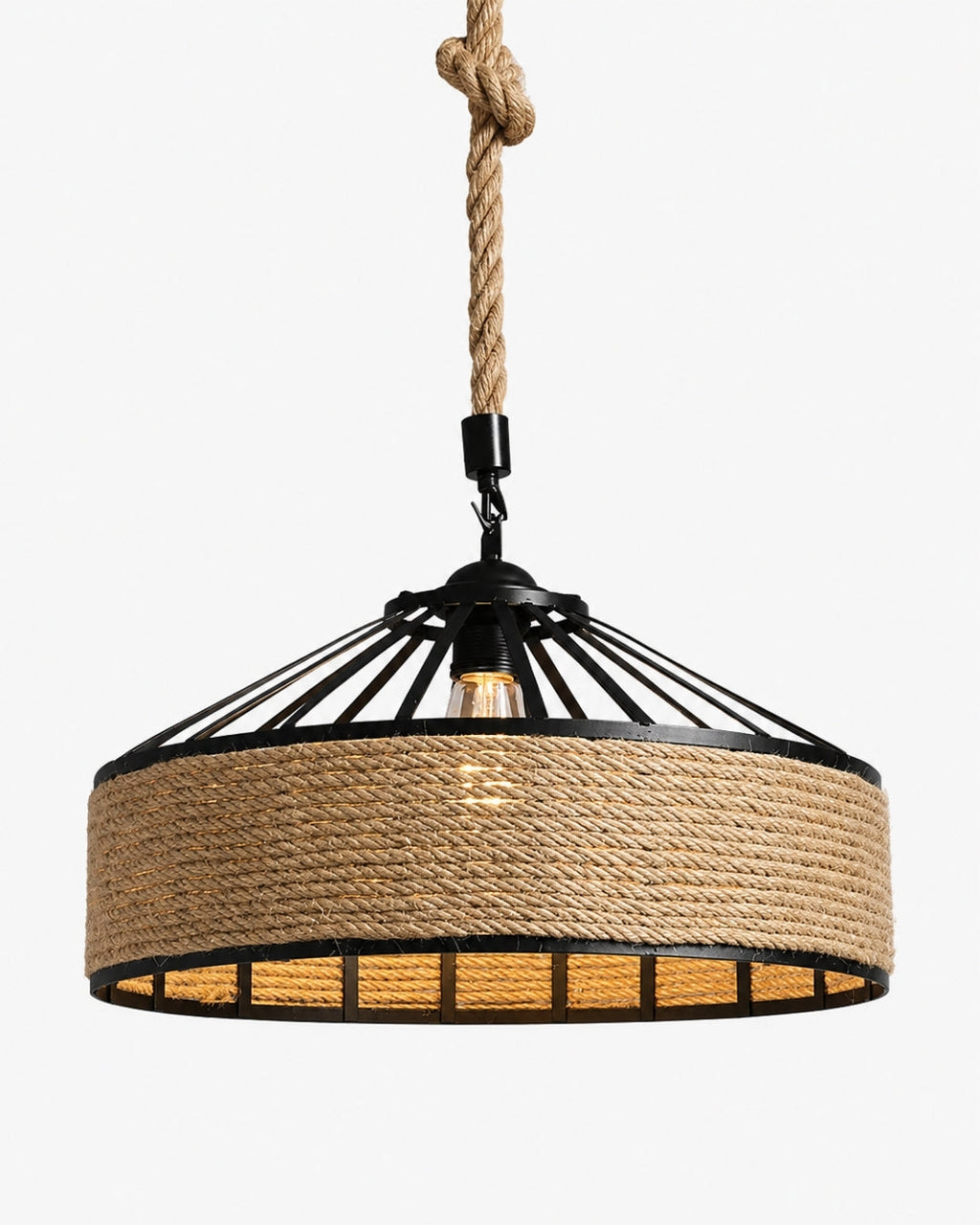 Corva Rope Pendant Light