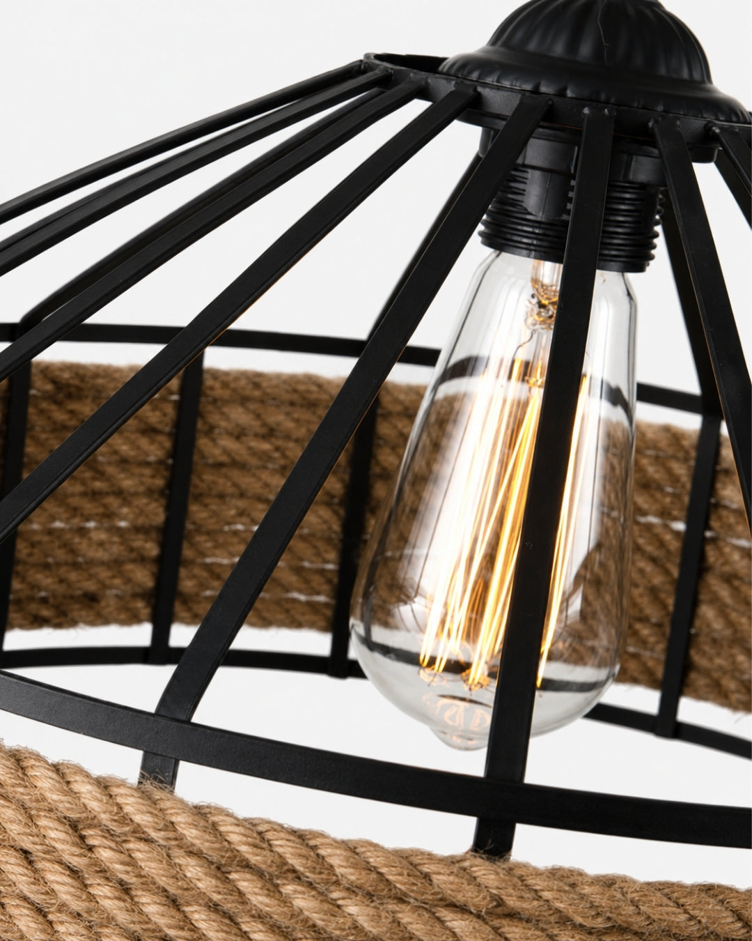 Corva Rope Pendant Light