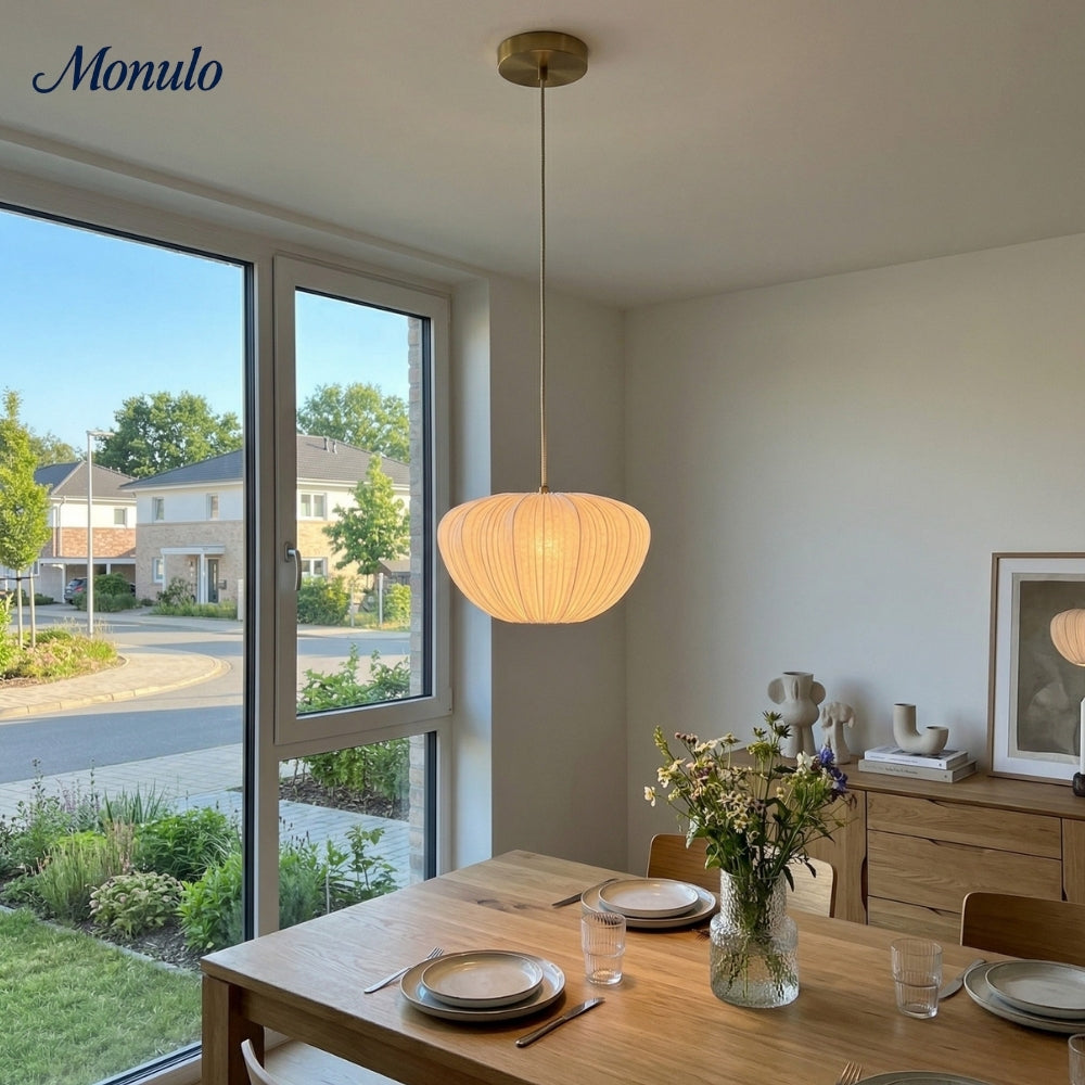 Linna Linen Pendant Light