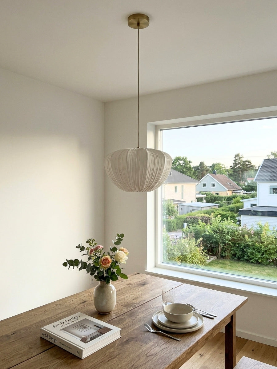 Linna Linen Pendant Light