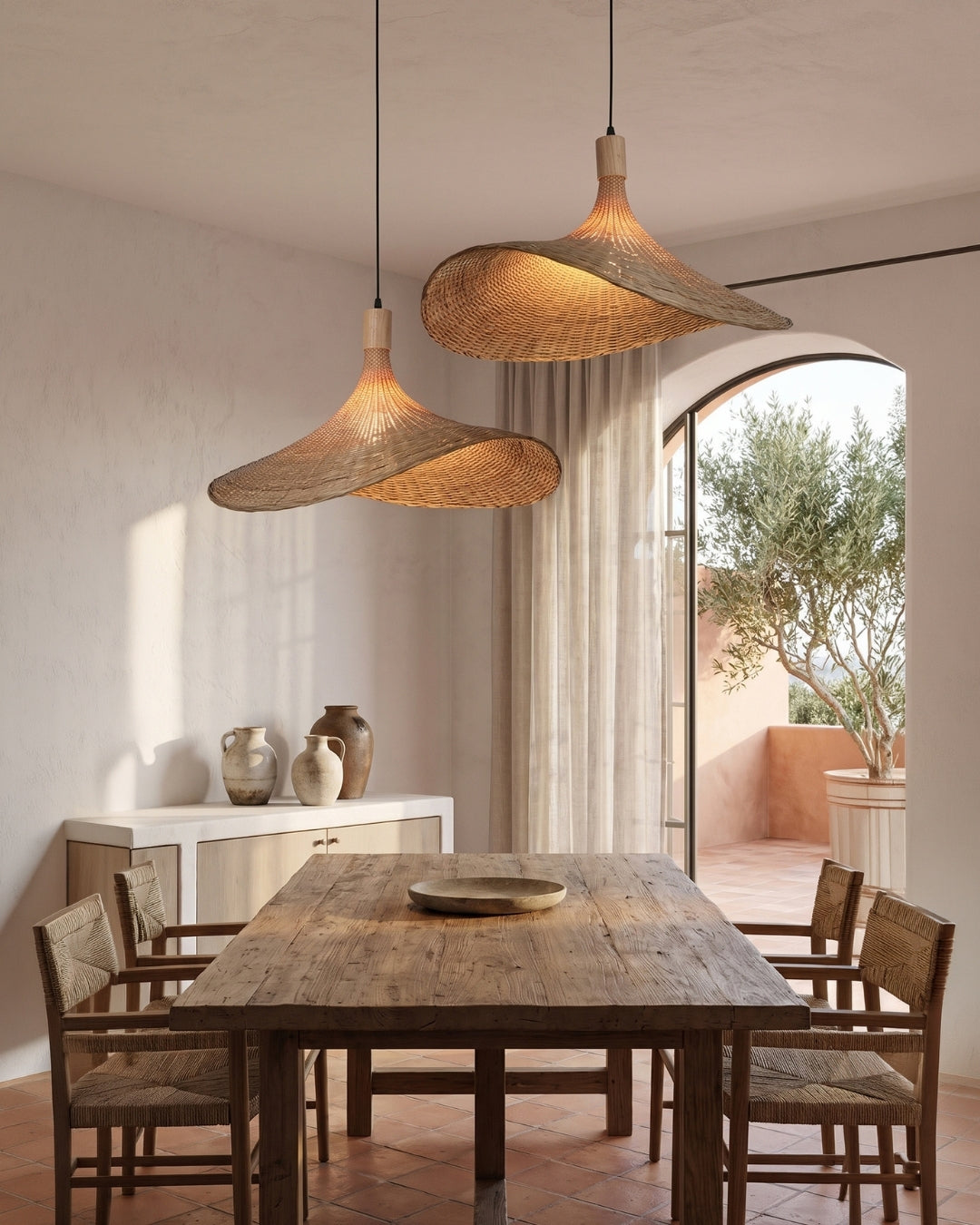 Hemla Bamboo Pendant Light