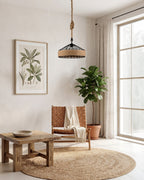 Corva Rope Pendant Light