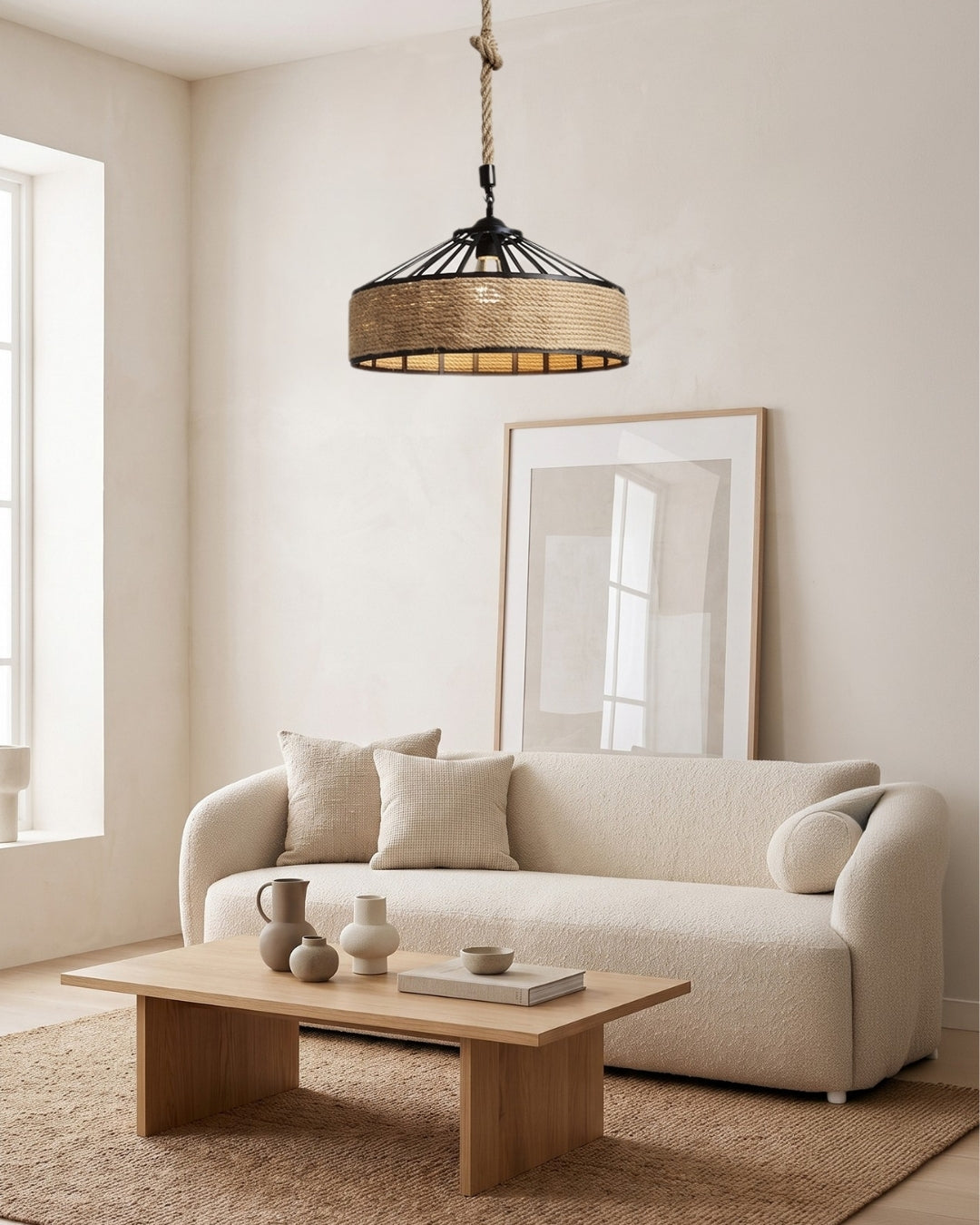 Corva Rope Pendant Light