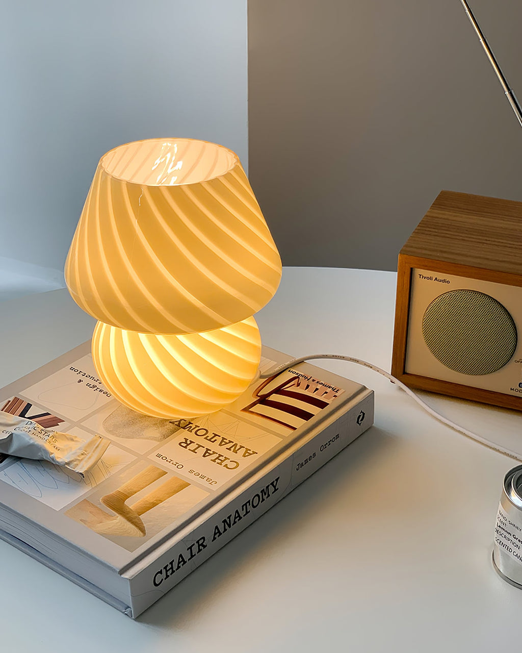 Dolci Glass Table Lamp