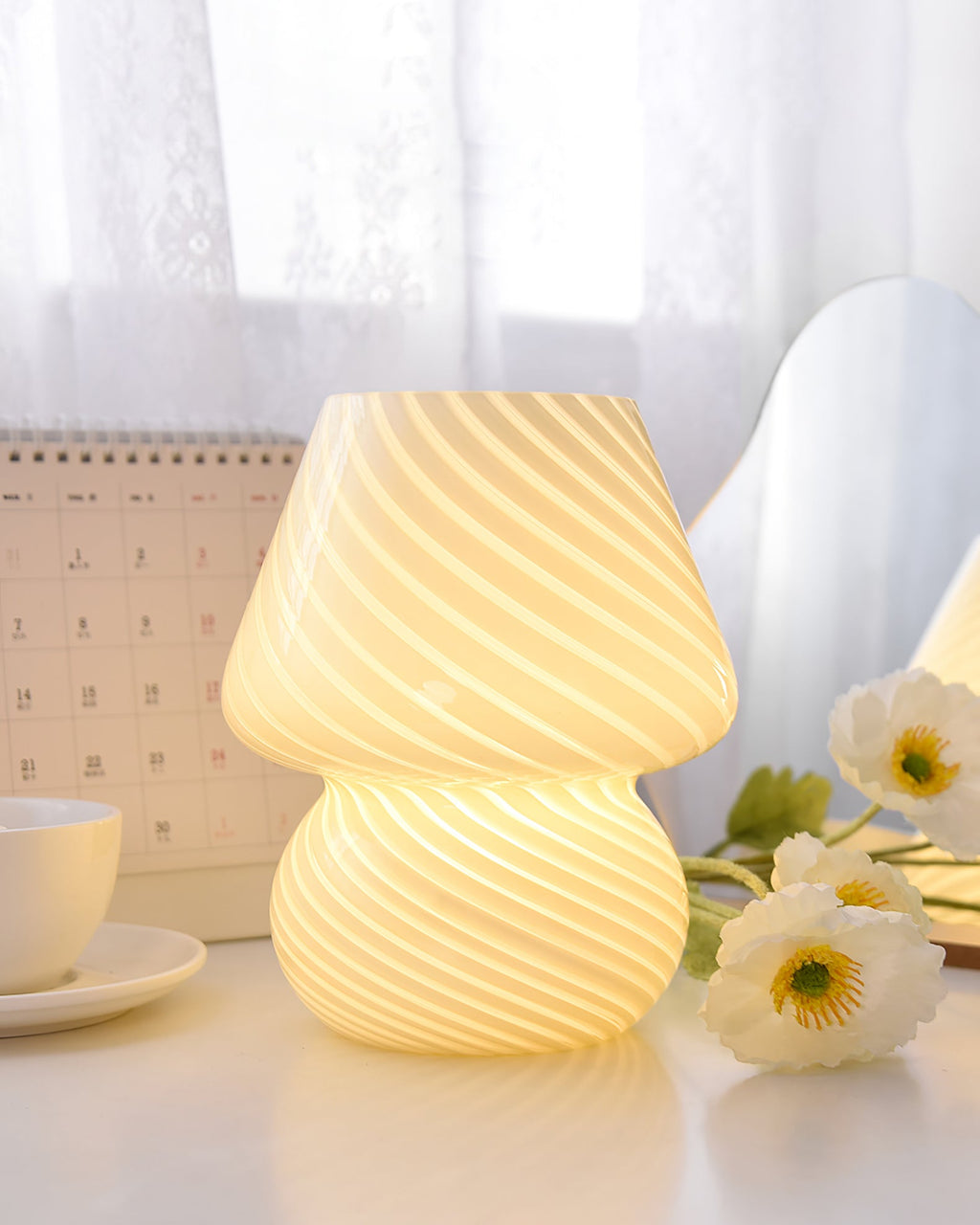 Dolci Glass Table Lamp
