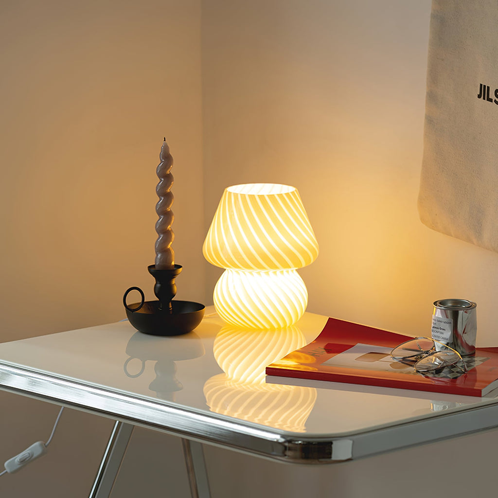 Dolci Glass Table Lamp