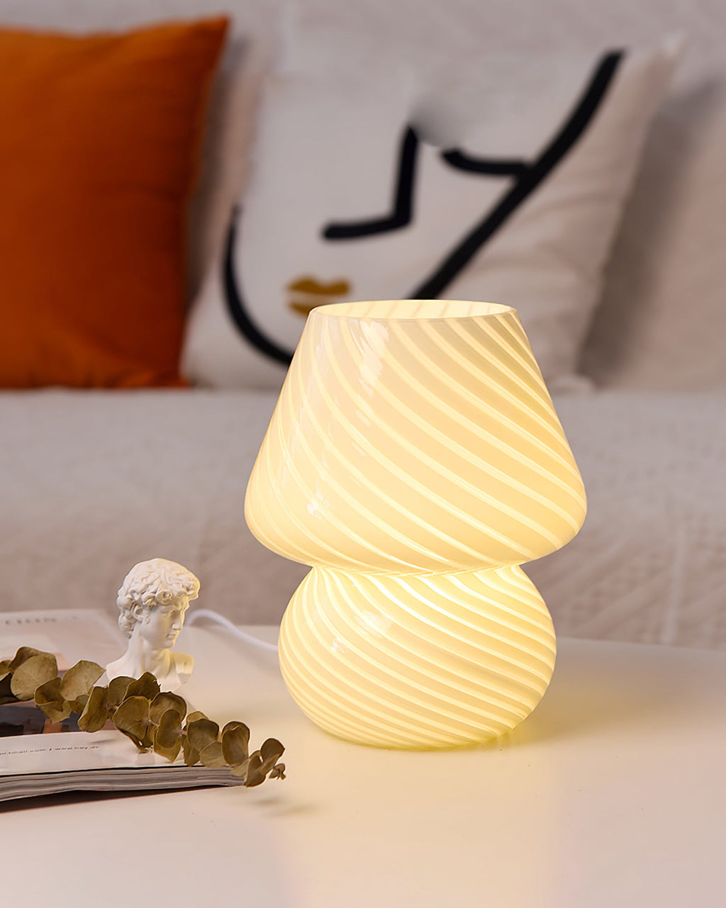 Dolci Glass Table Lamp