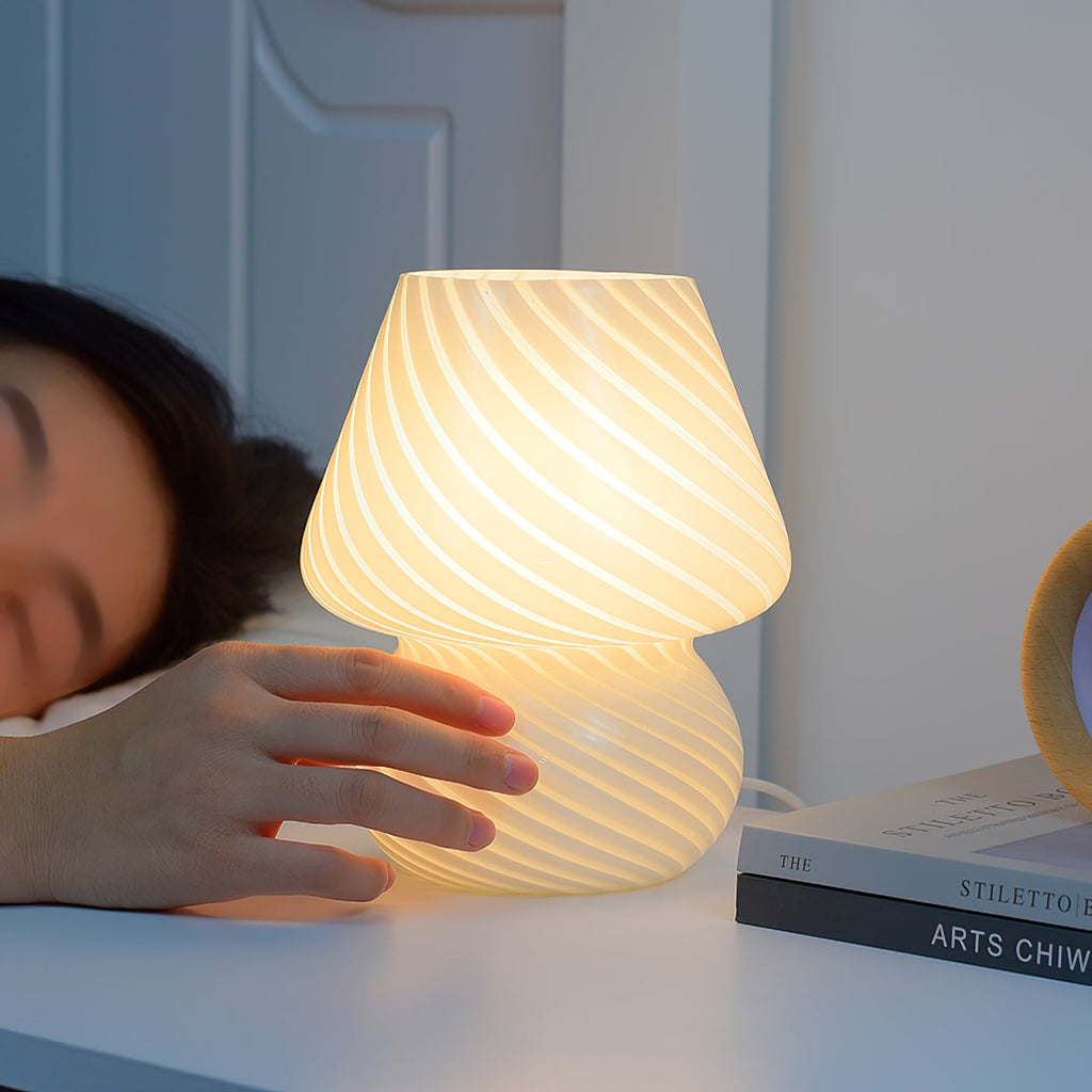 Dolci Glass Table Lamp