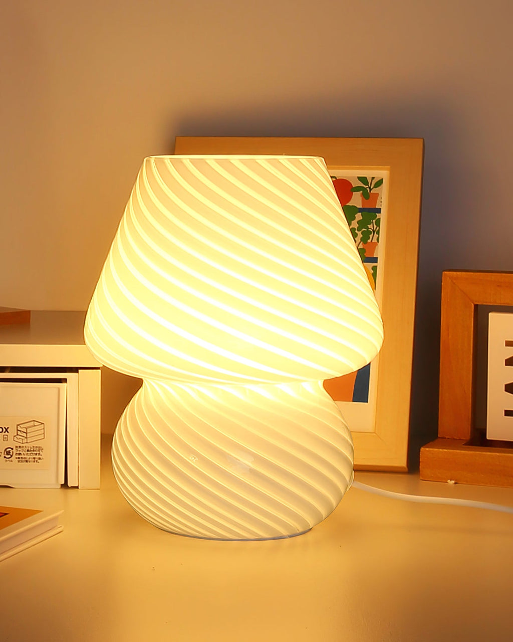 Dolci Glass Table Lamp