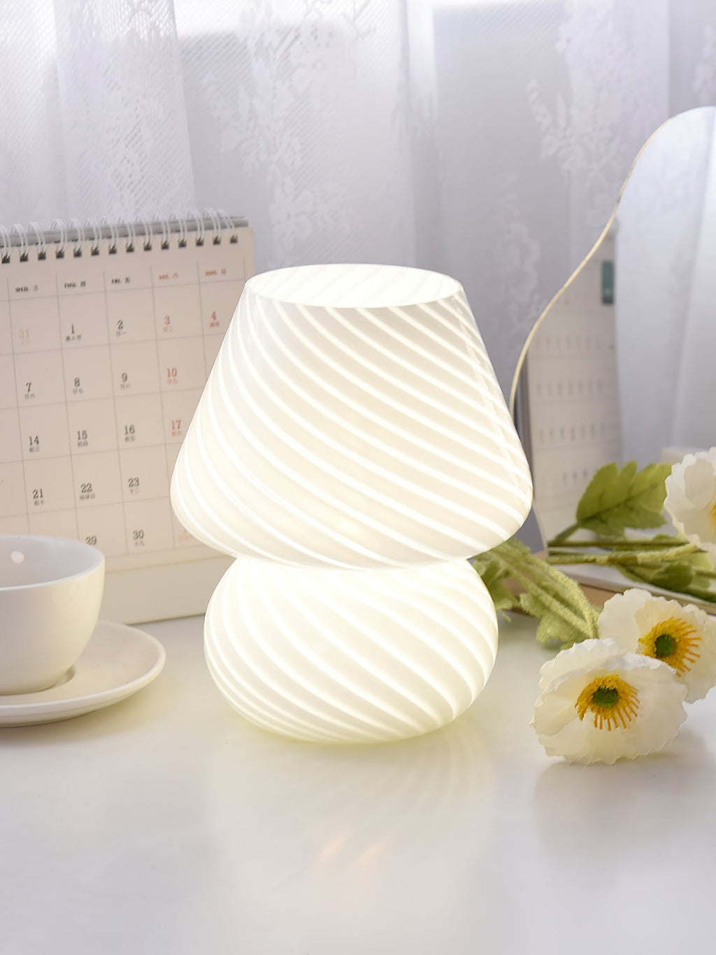 Dolci Glass Table Lamp