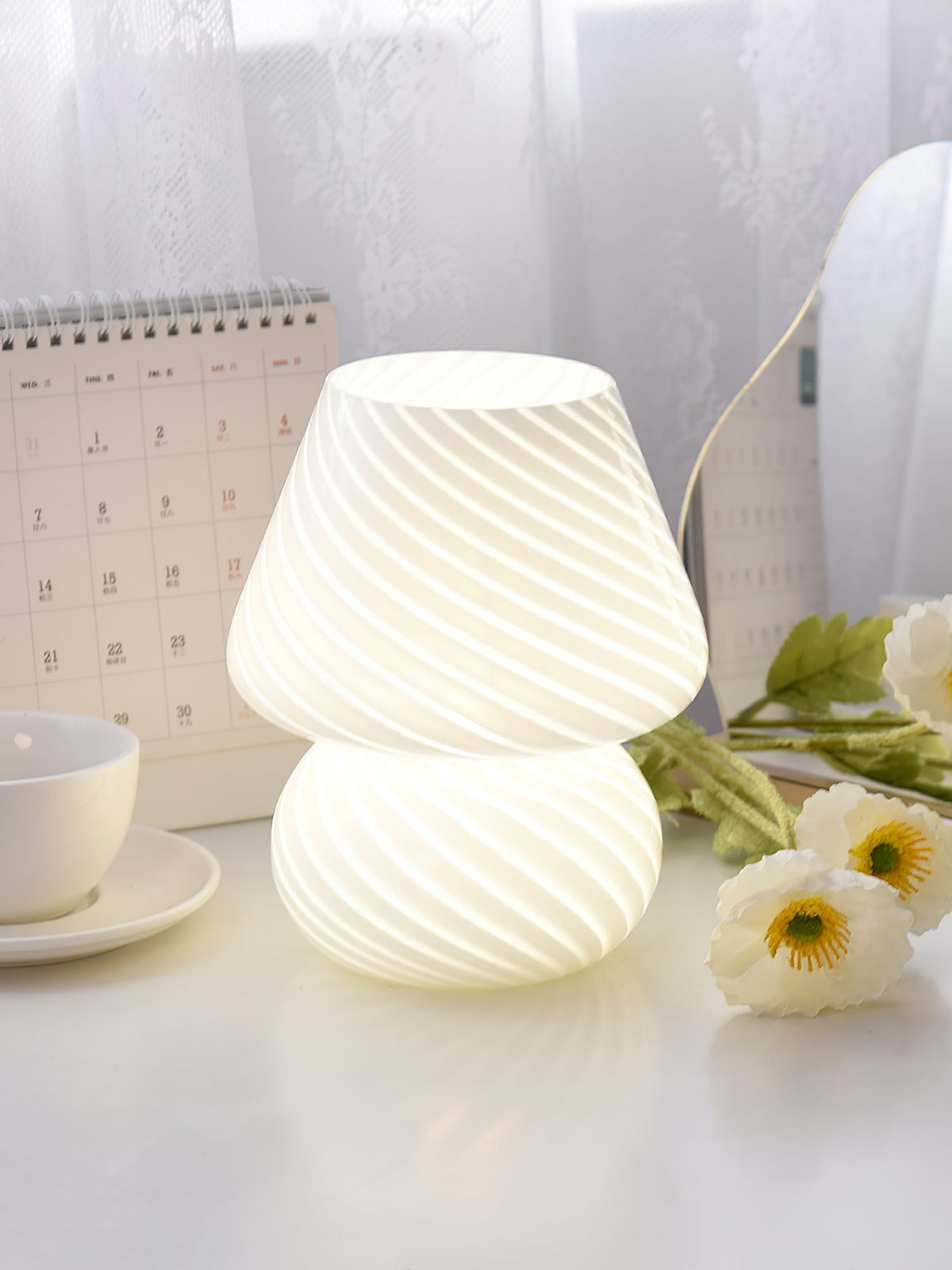 Dolci Glass Table Lamp