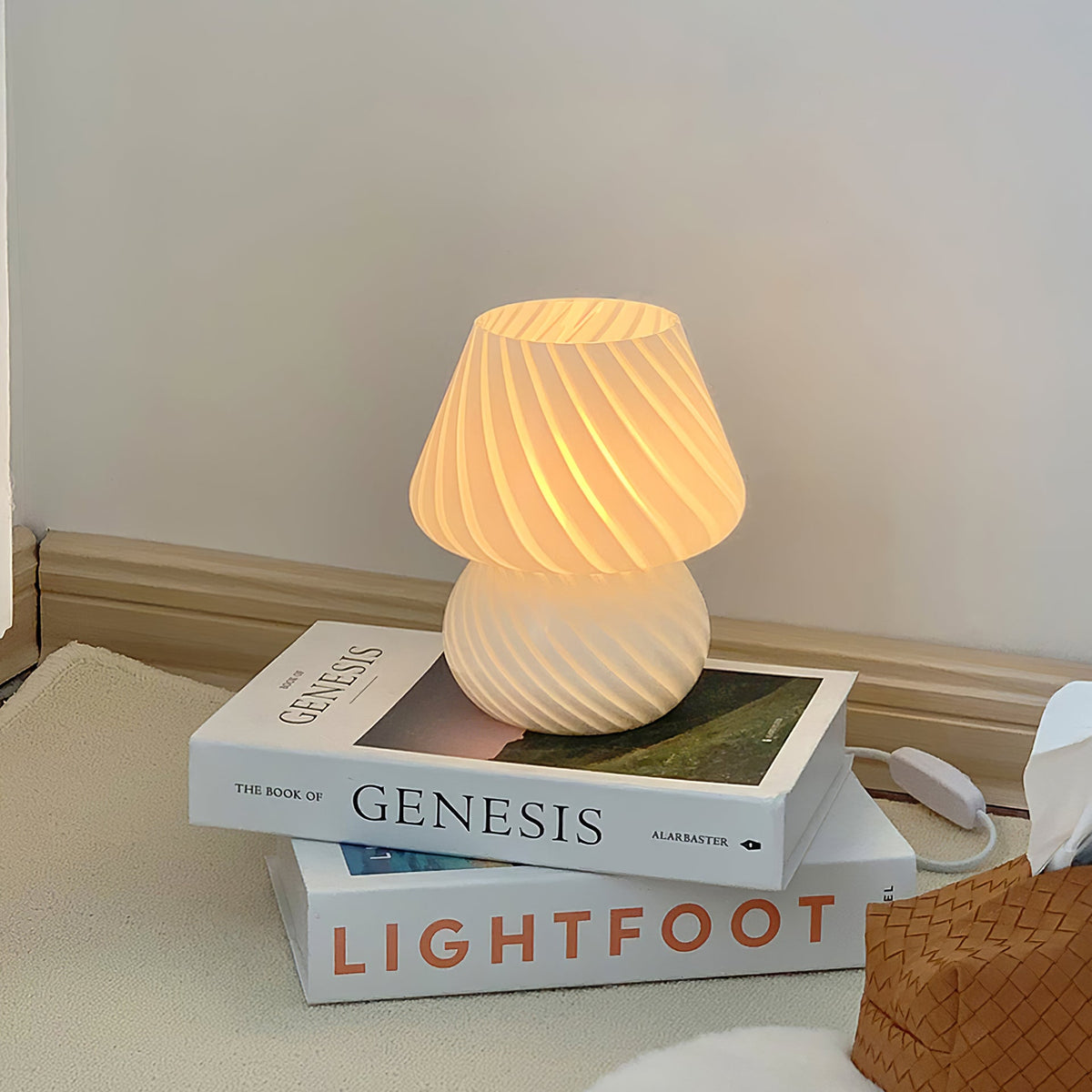 Dolci Glass Table Lamp