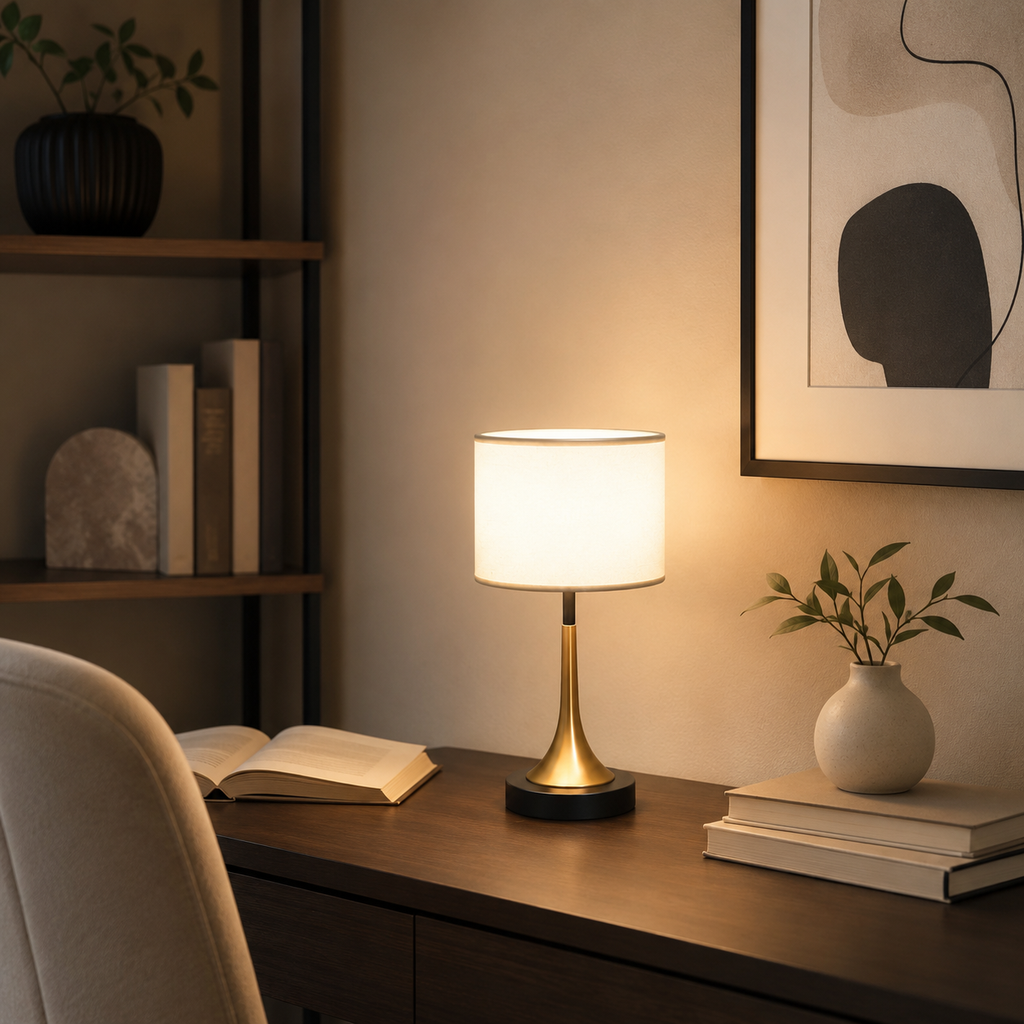 Lucan Cylinder Table Lamp