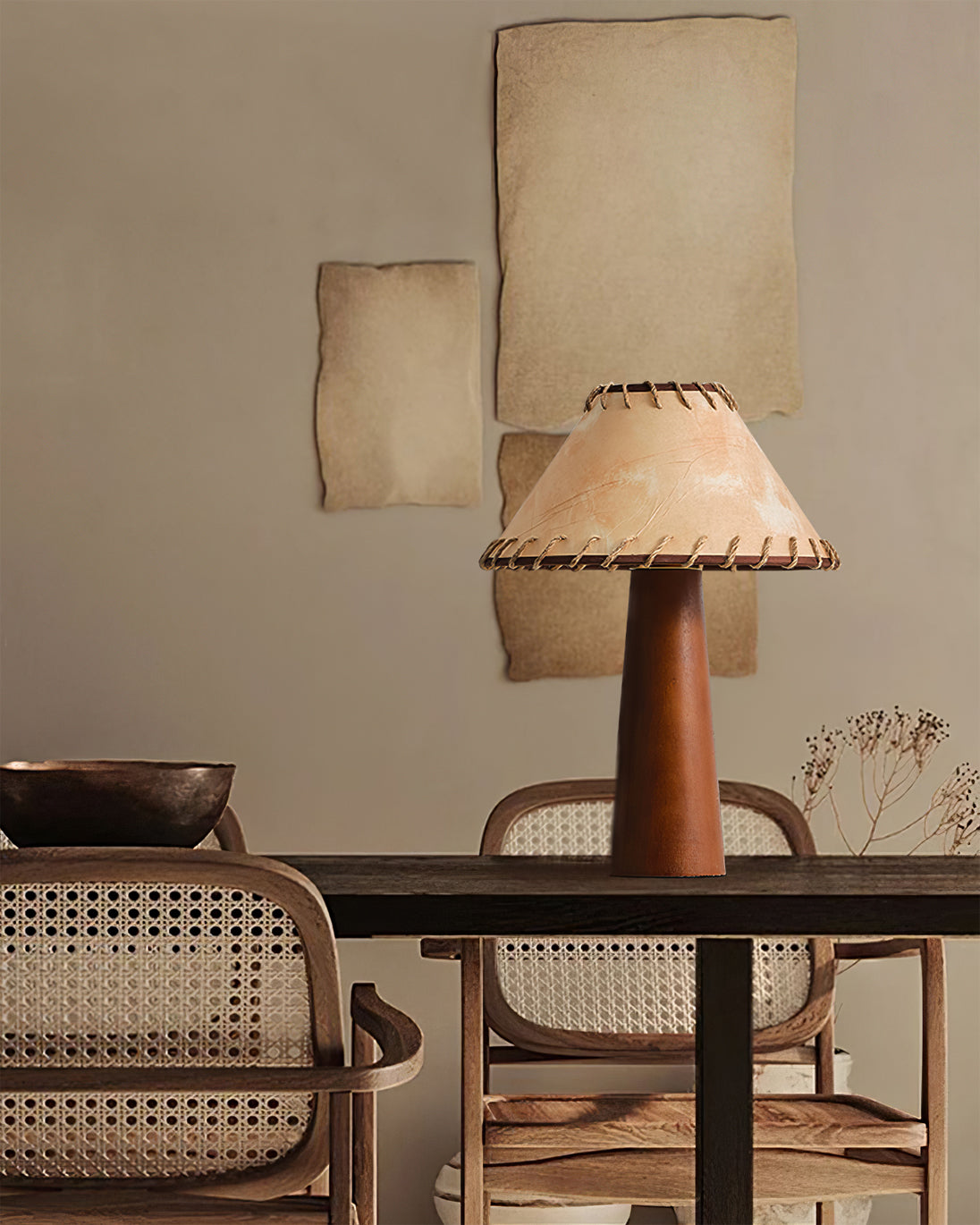 Dovel Wood Table Lamp