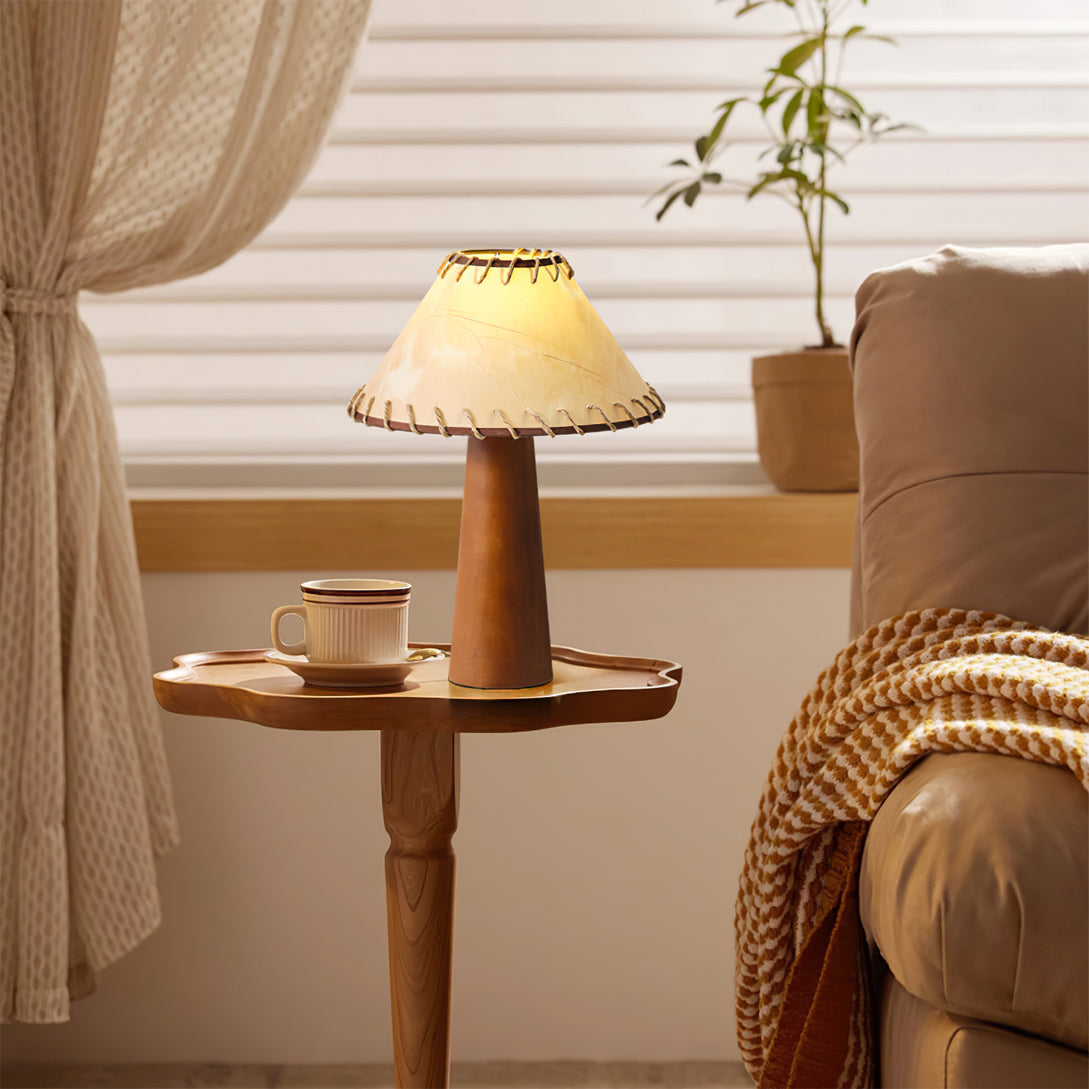 Dovel Wood Table Lamp