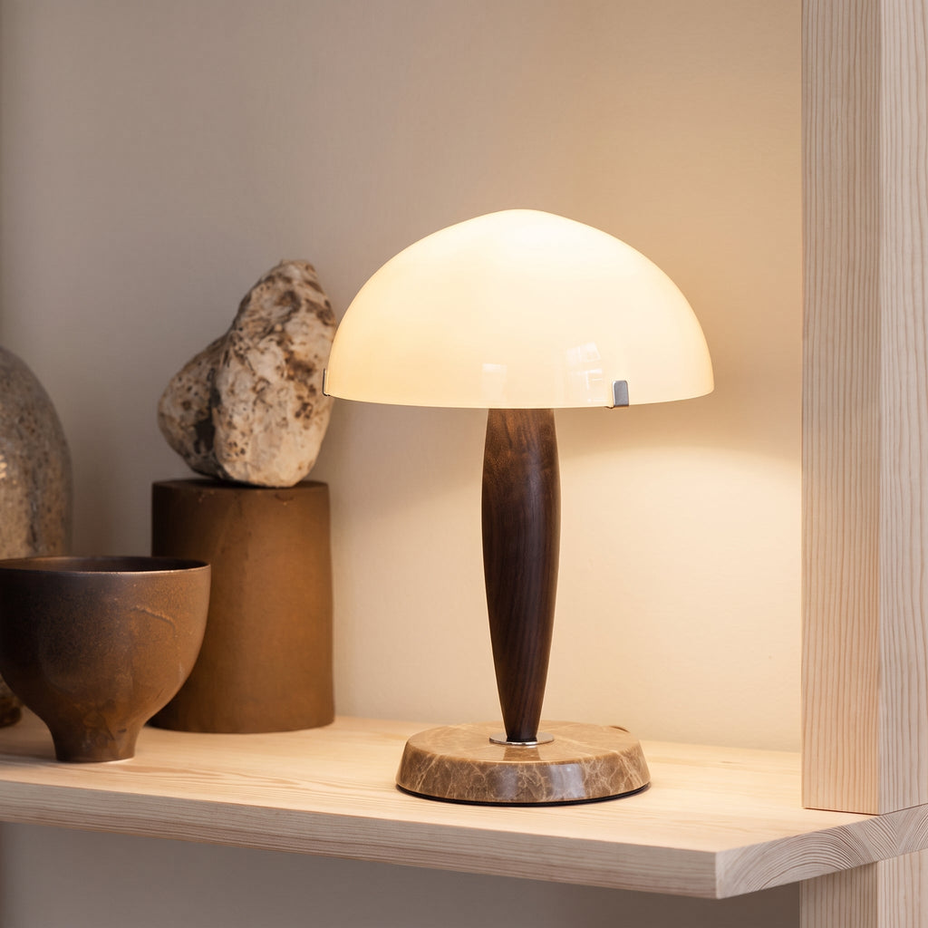 Vesto Walnut Table Lamp