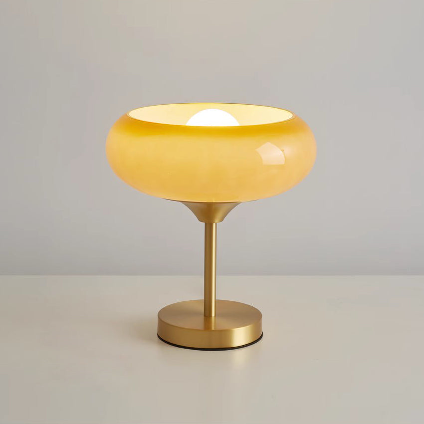 Crema Glass Table Lamp