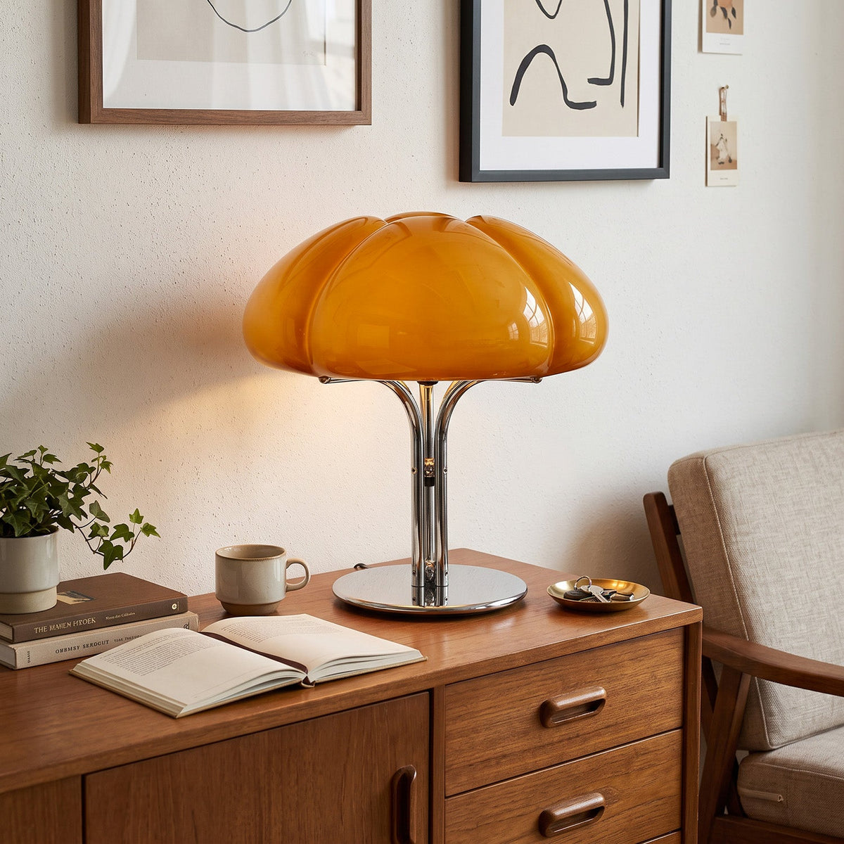 Clovo Glass Table Lamp