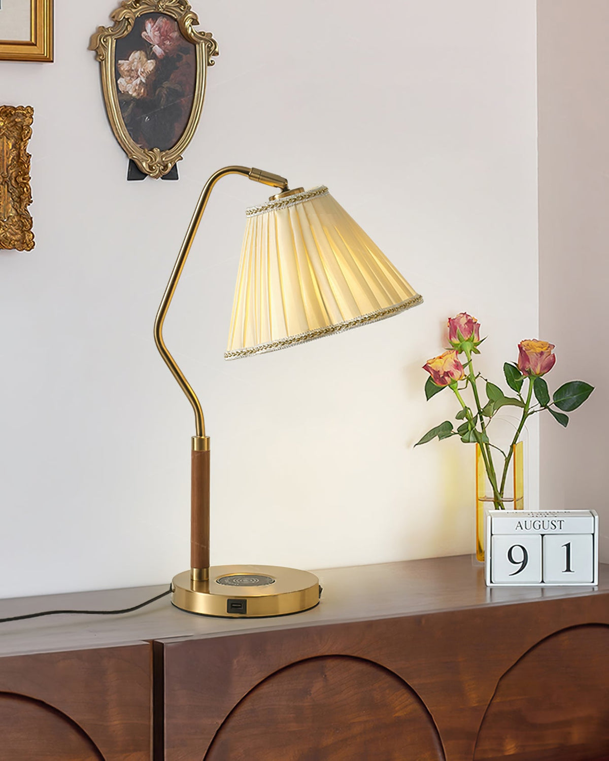 Auriel Fabric Table Lamp