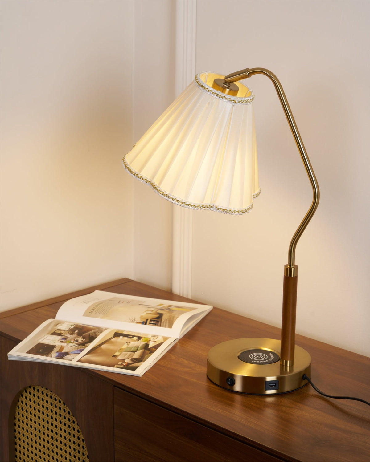 Auriel Fabric Table Lamp