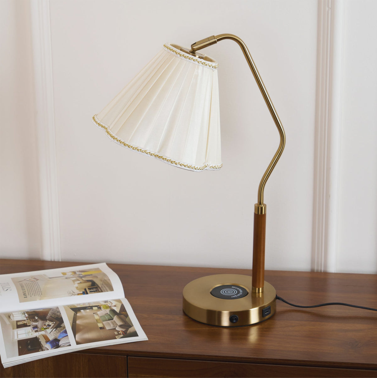 Auriel Fabric Table Lamp