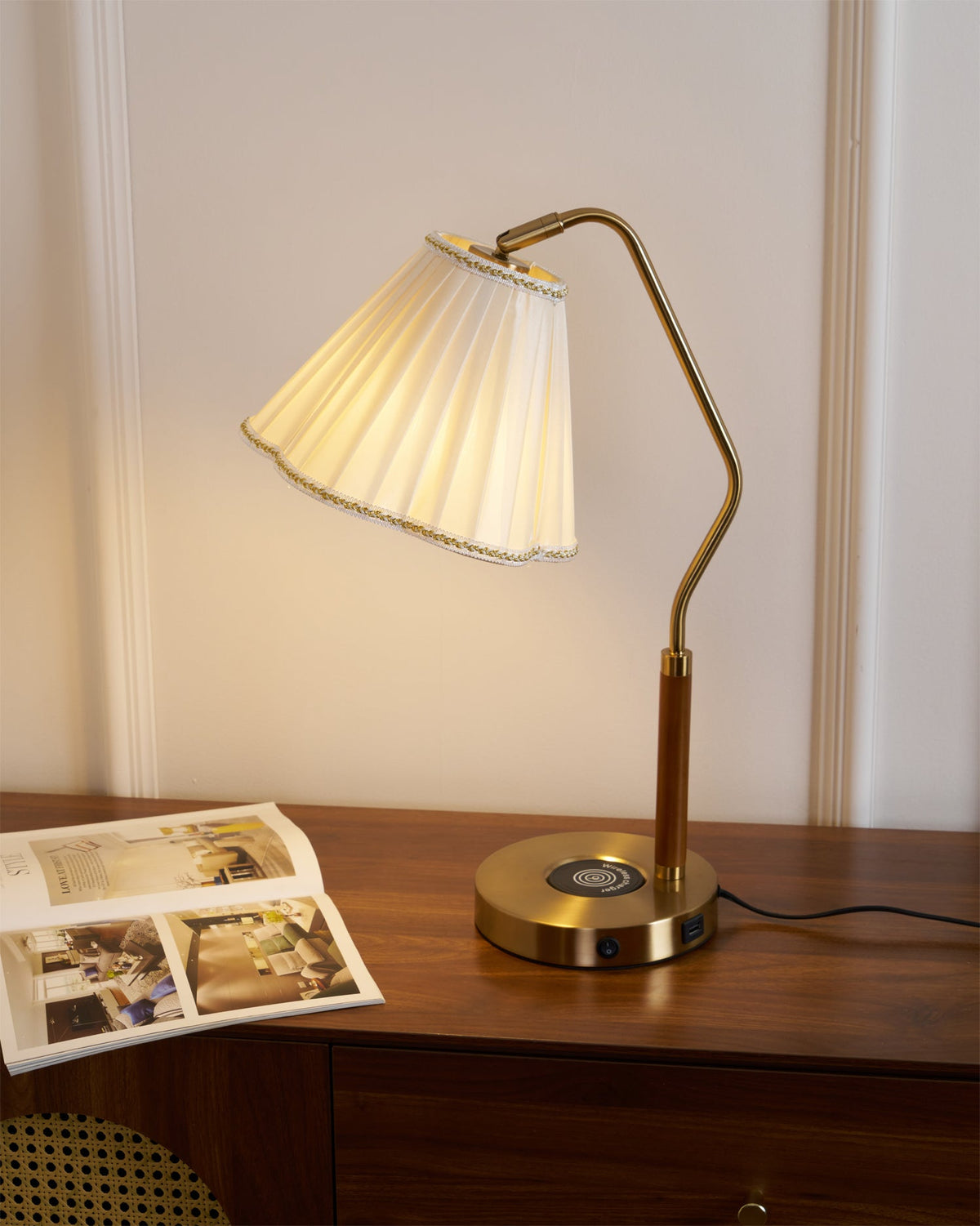 Auriel Fabric Table Lamp