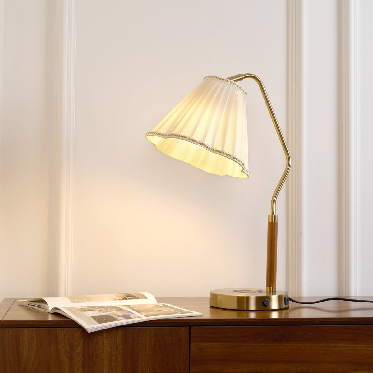 Auriel Fabric Table Lamp