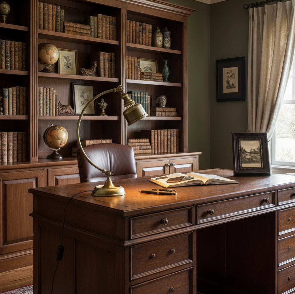 Brevo Brass Table Lamp
