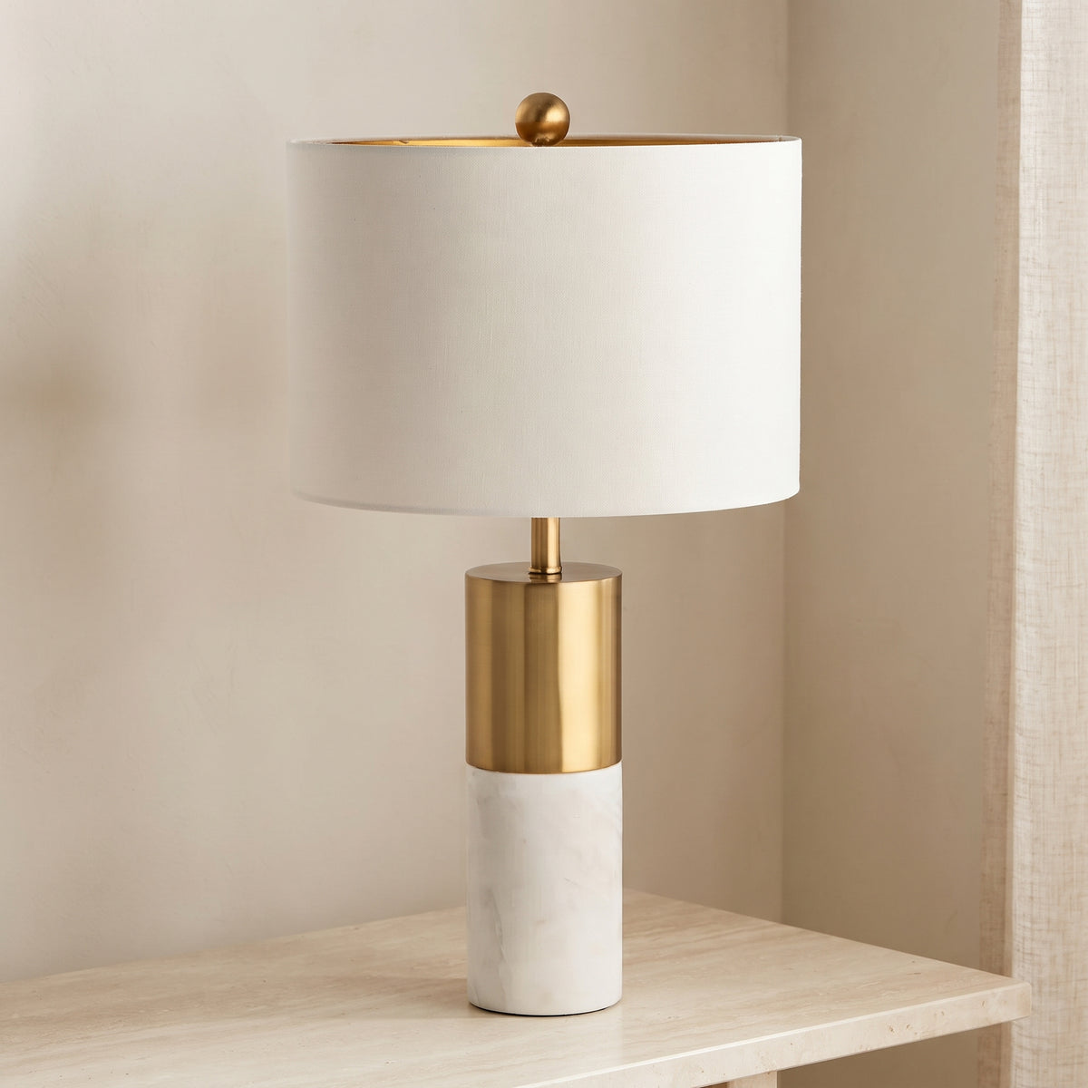 Savio Marble Table Lamp