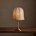 Lenno Gold Linen Table Lamp