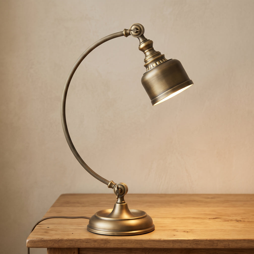Brevo Brass Table Lamp