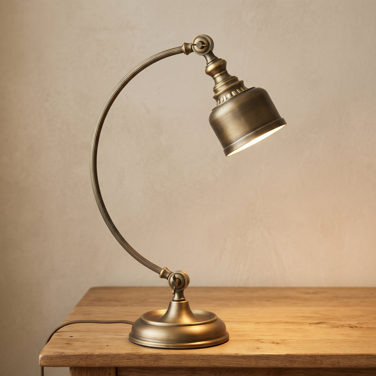 Brevo Brass Table Lamp