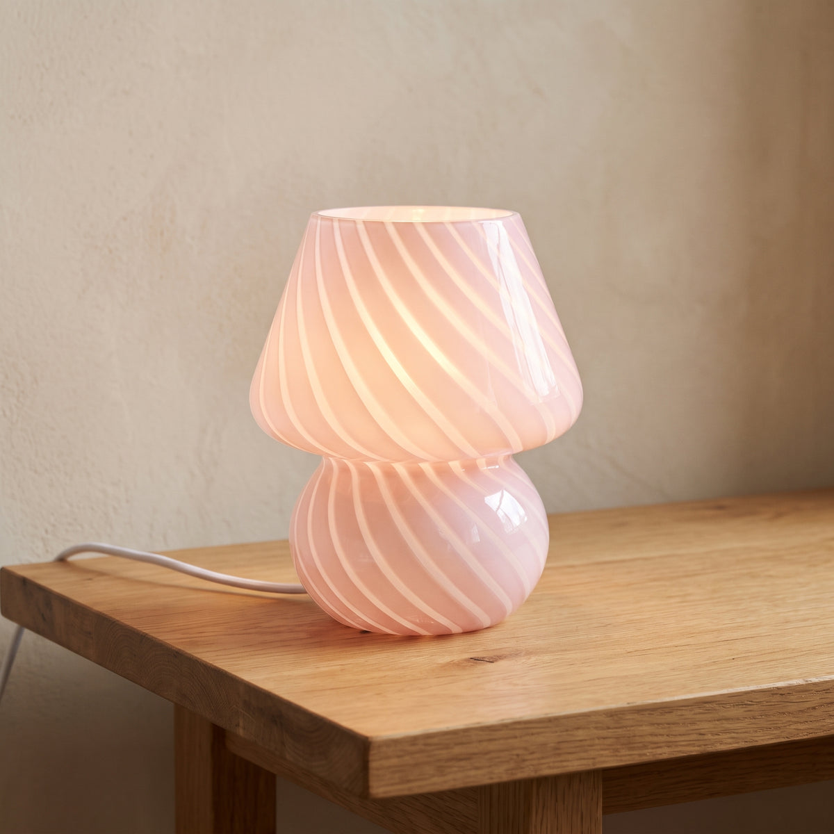 Dolci Glass Table Lamp