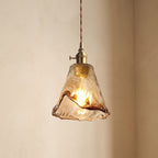 Ambra Amber Glass Pendant Light