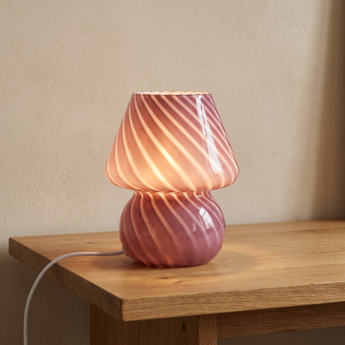 Dolci Glass Table Lamp
