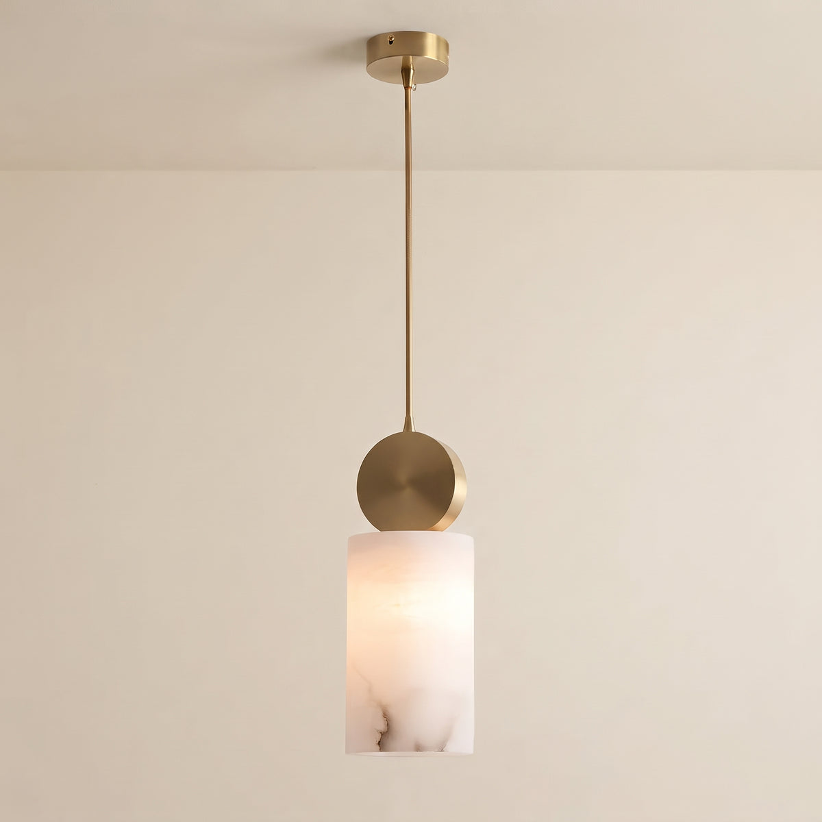Elio Alabaster Pendant Light