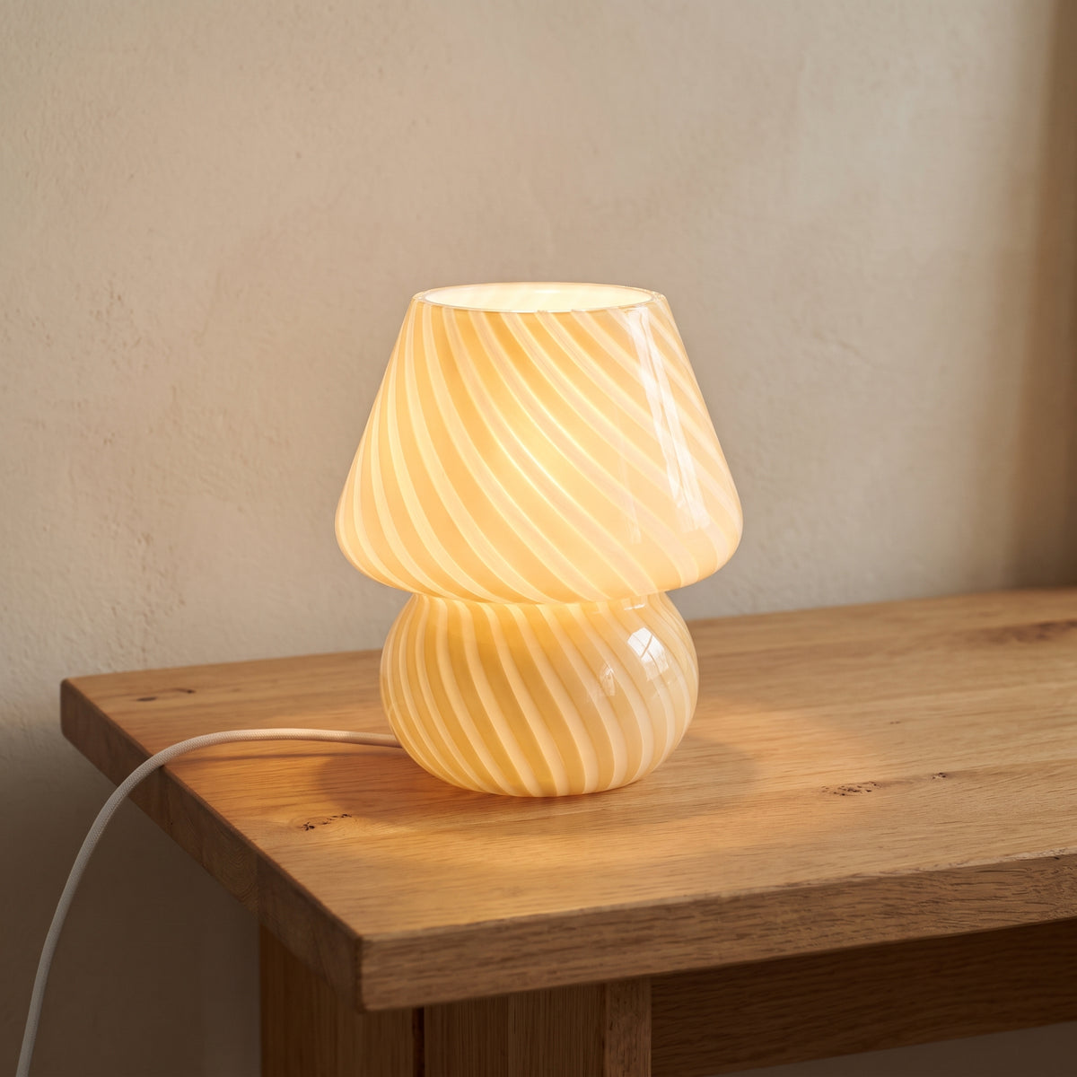 Dolci Glass Table Lamp