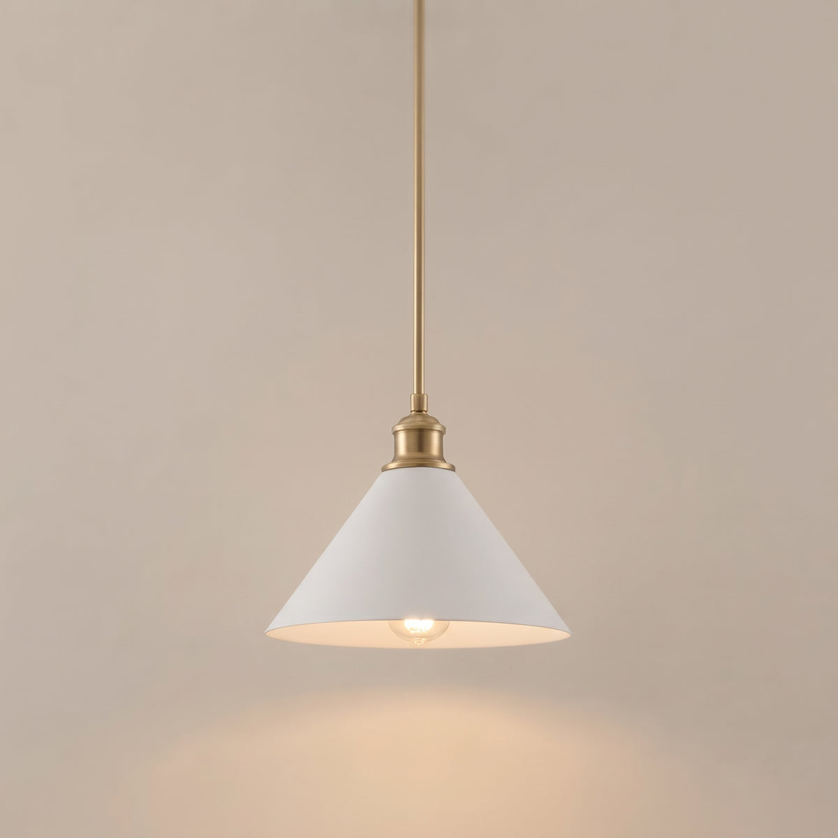 Harlo Brass Pendant Light