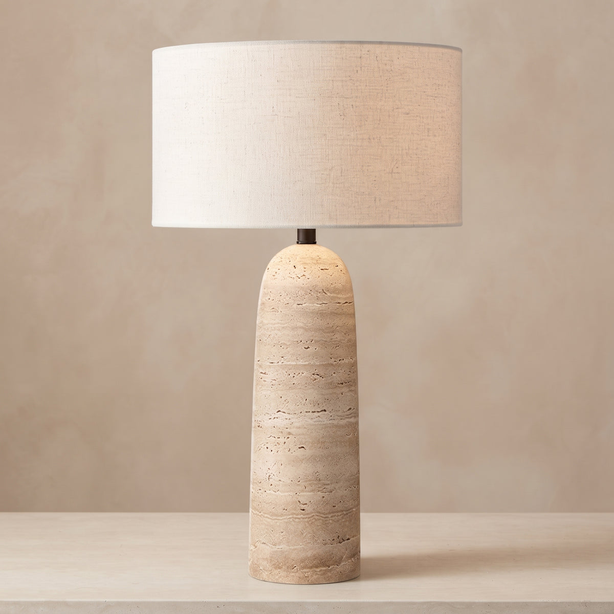 Ardo Travertine Table Lamp