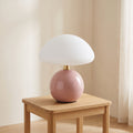 Lunette Ceramic Mushroom Table Lamp