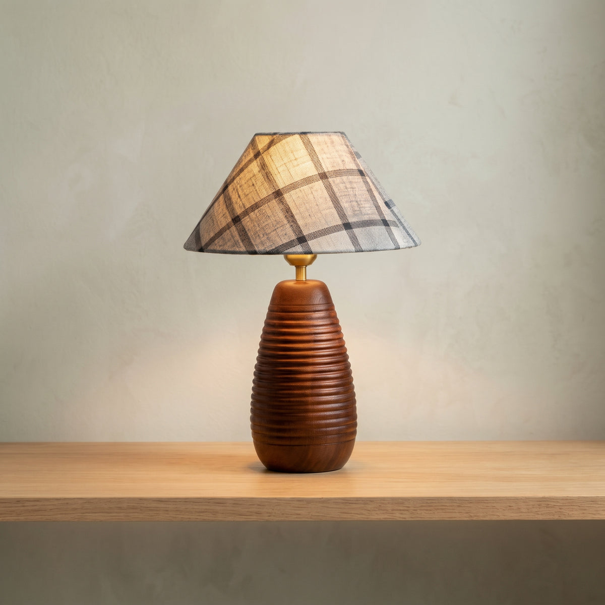Wovan Wood Table Lamp