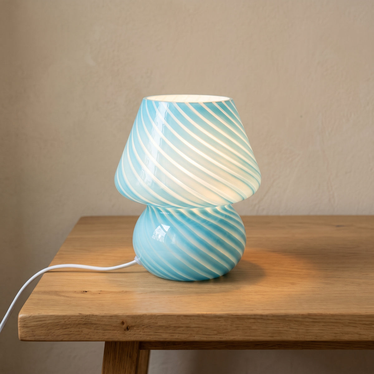 Dolci Glass Table Lamp