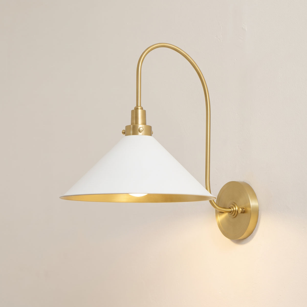 Brandt Gooseneck Wall Lamp