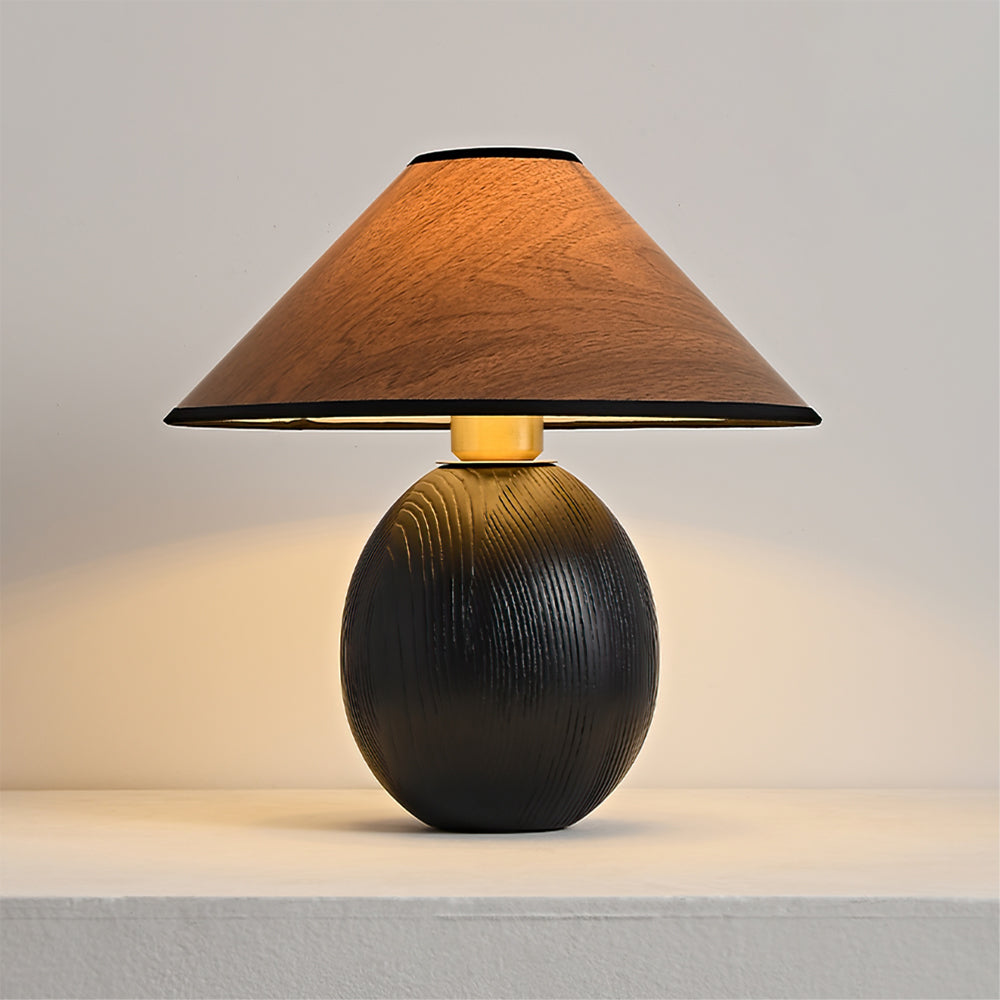 Orbu Wood Table Lamp