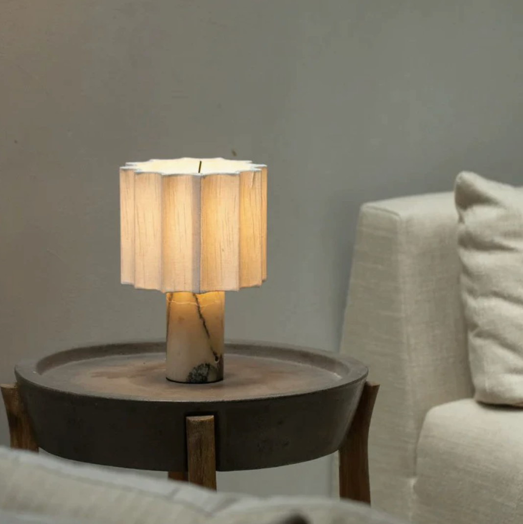 Calla Marble Table Lamp