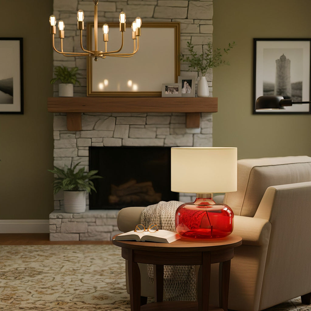 Gemi Glass Table Lamp