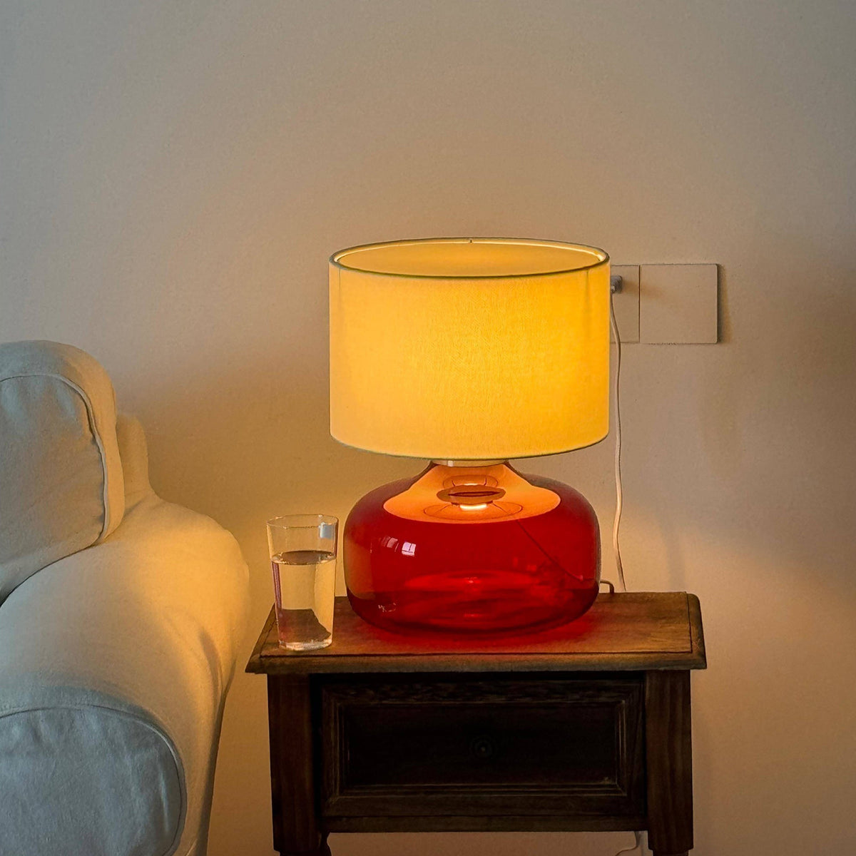 Gemi Glass Table Lamp
