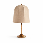 Lenno Gold Linen Table Lamp