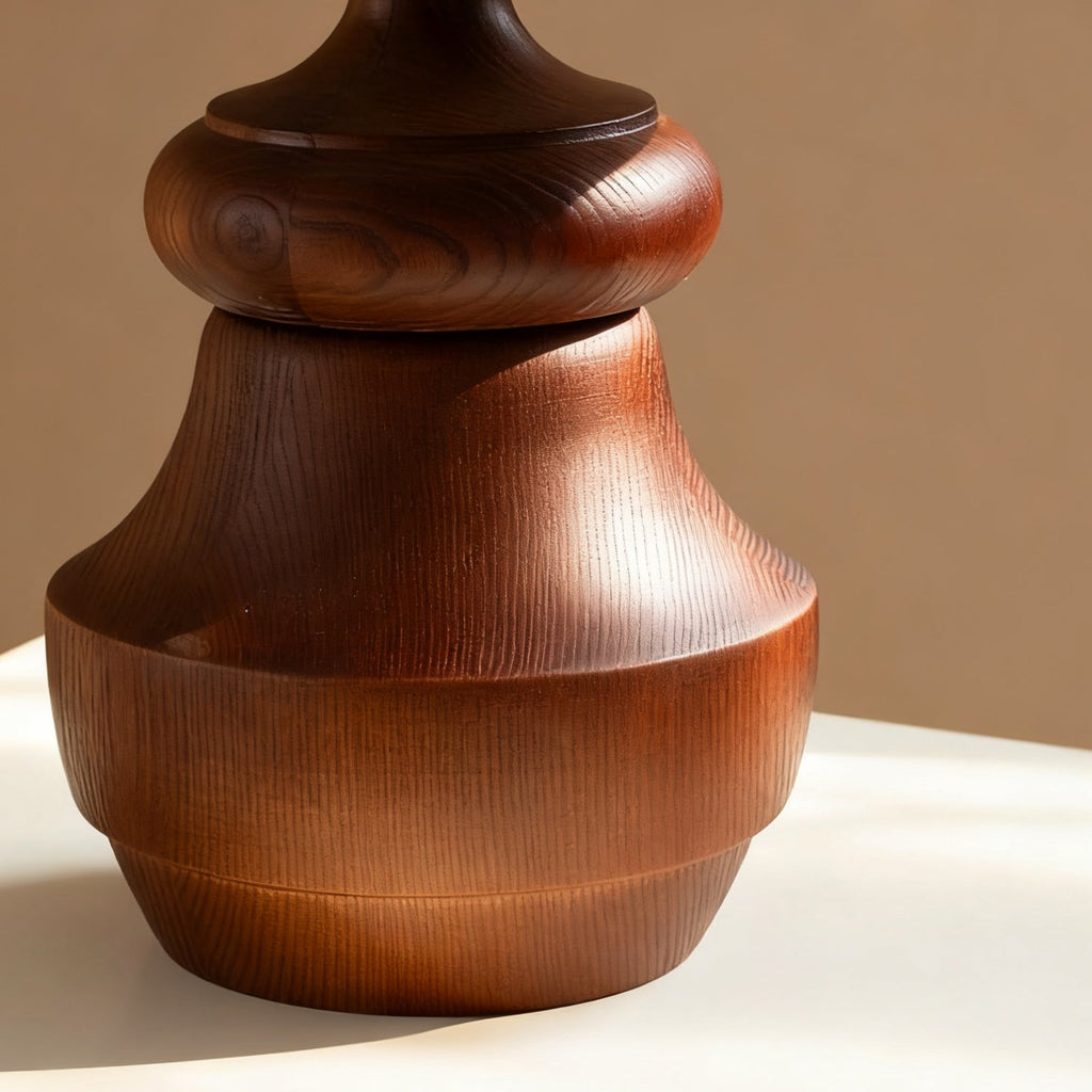 Wovan Wood Table Lamp