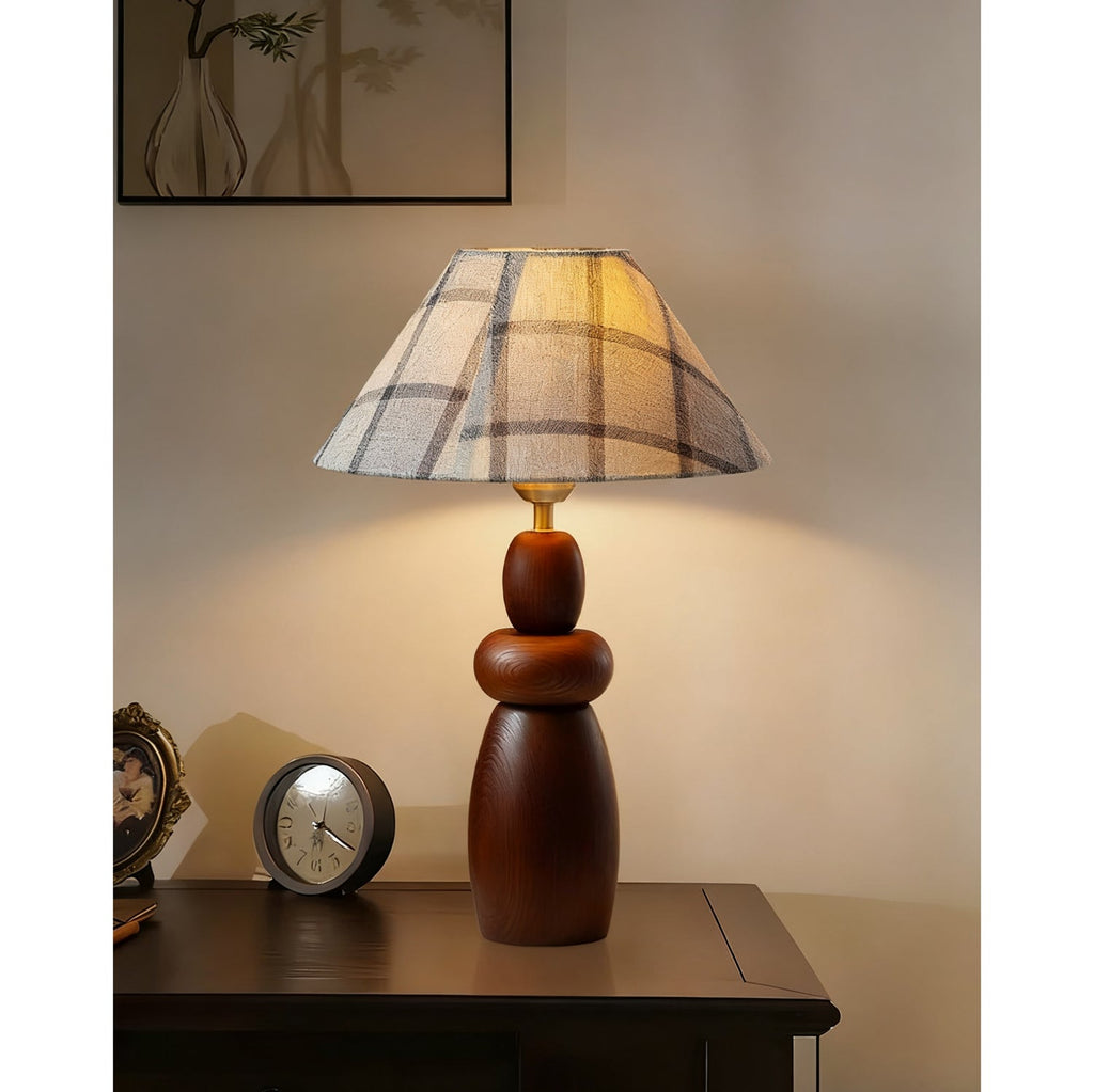 Wovan Wood Table Lamp